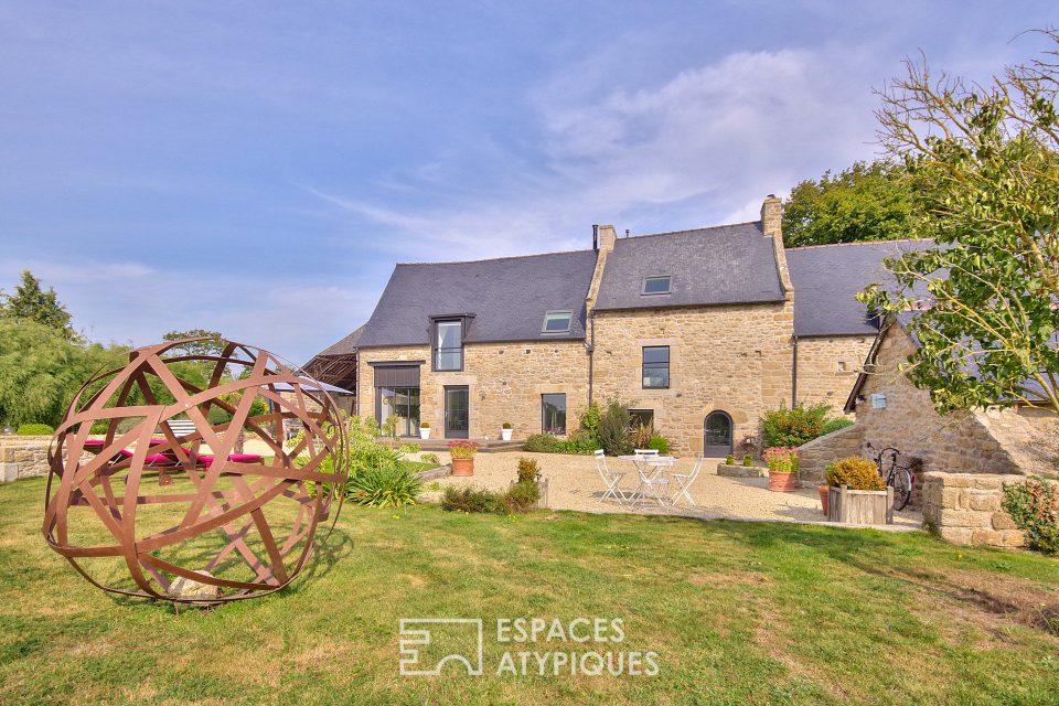 22100 DINAN - Ancienne métairie du 17 ème siècle restaurée et son gîte indépendant. - Réf. 00122EACA