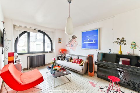 Charming house renovated in a Loft style and artist’s studio