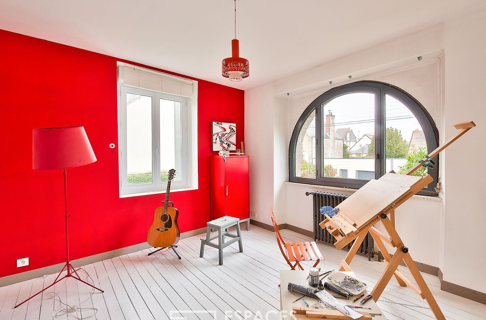 Charming house renovated in a Loft style and artist’s studio