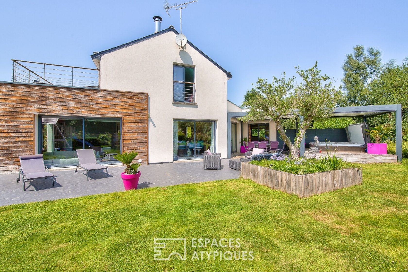 Contemporary house at the gates of Saint Brieuc