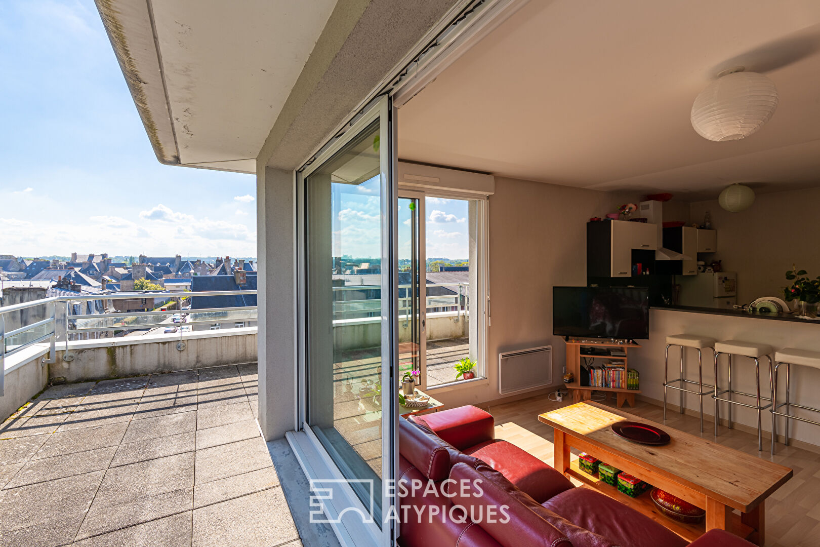 Duplex et sa terrasse