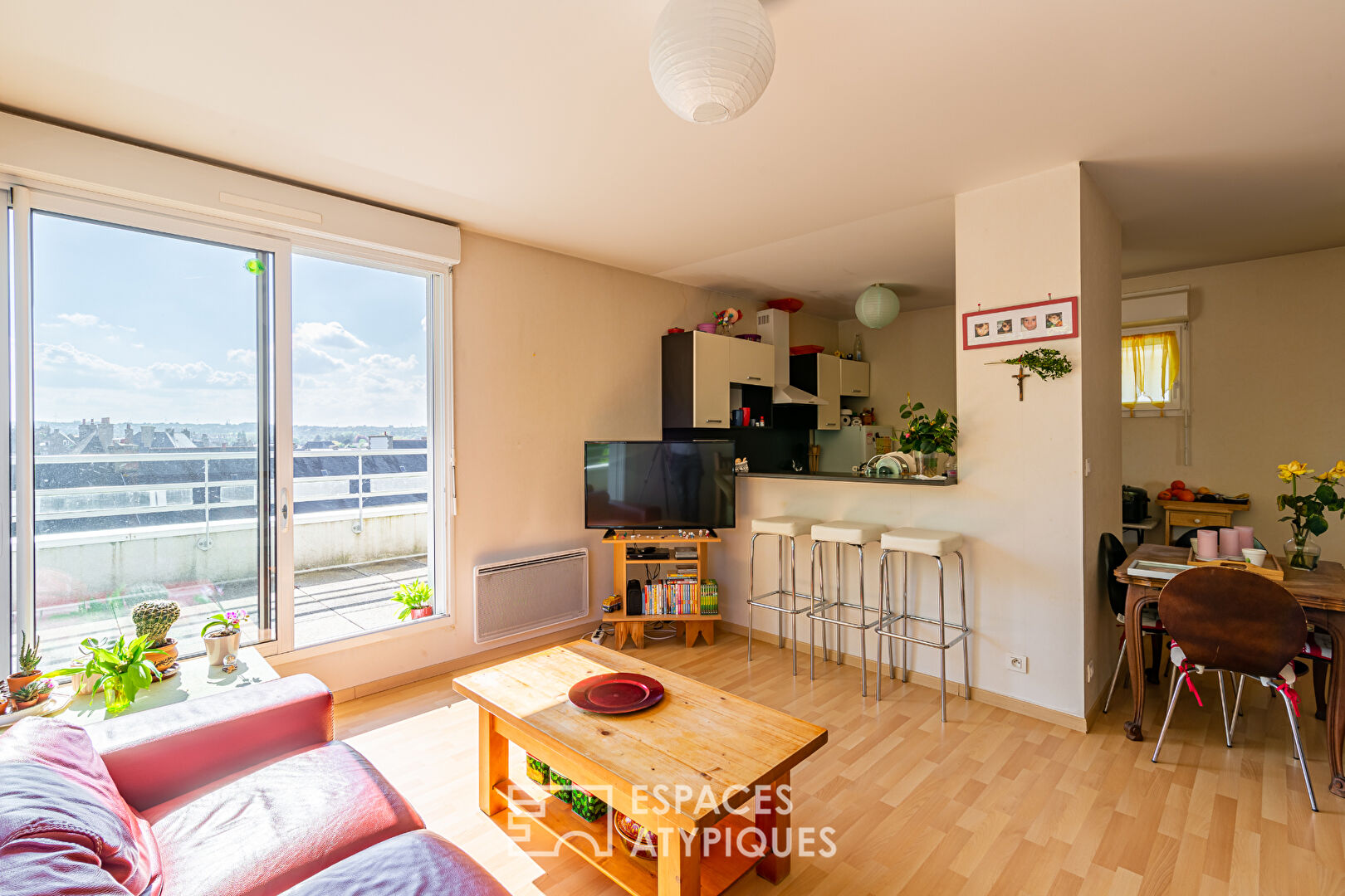 Duplex et sa terrasse
