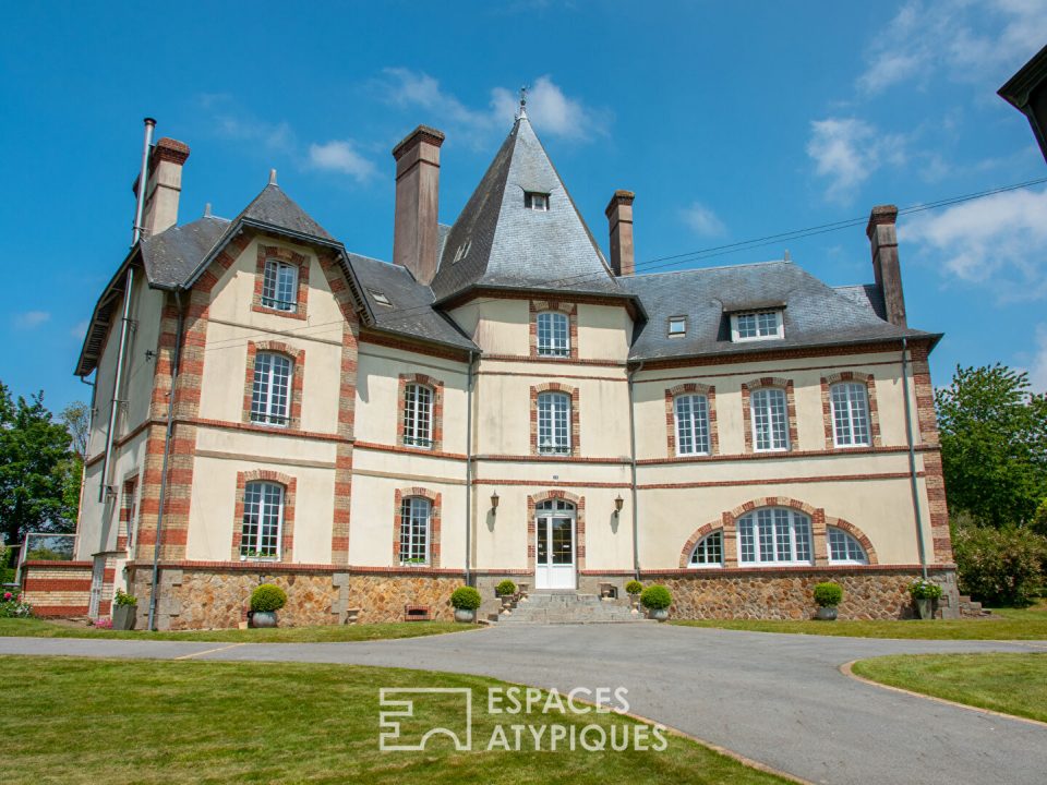 MAJESTUEUSE MAISON DE MAITRE, SON ETANG ET SON PARC DE PLUS DE 6HA