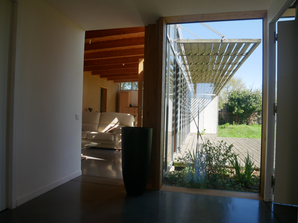 Ecological Bioclimatic architect house Paimpol