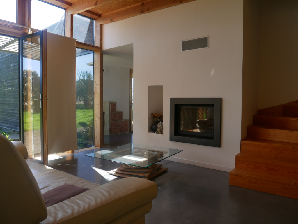 Ecological Bioclimatic architect house Paimpol