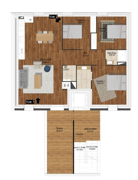 Appartement Pleneuf Val Andre 4 pièce(s) 91 m2