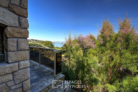 Maison d&rsquo;architecte face aux Sept-Îles à Buguélès