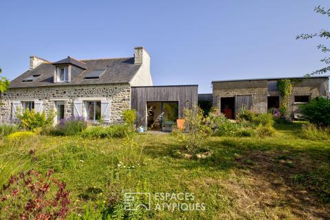 Maison de charme avec jardin plein sud et atelier