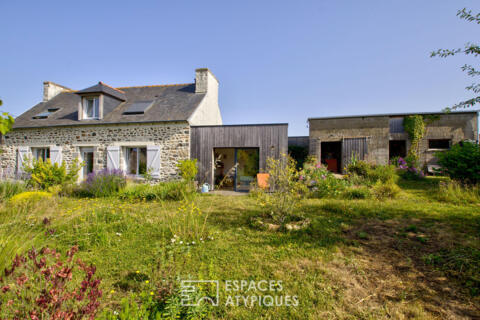 Maison de charme avec jardin plein sud et atelier