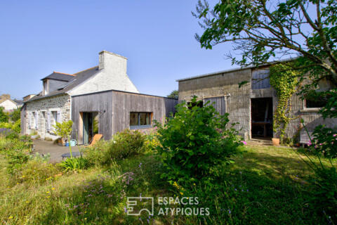 Maison de charme avec jardin plein sud et atelier