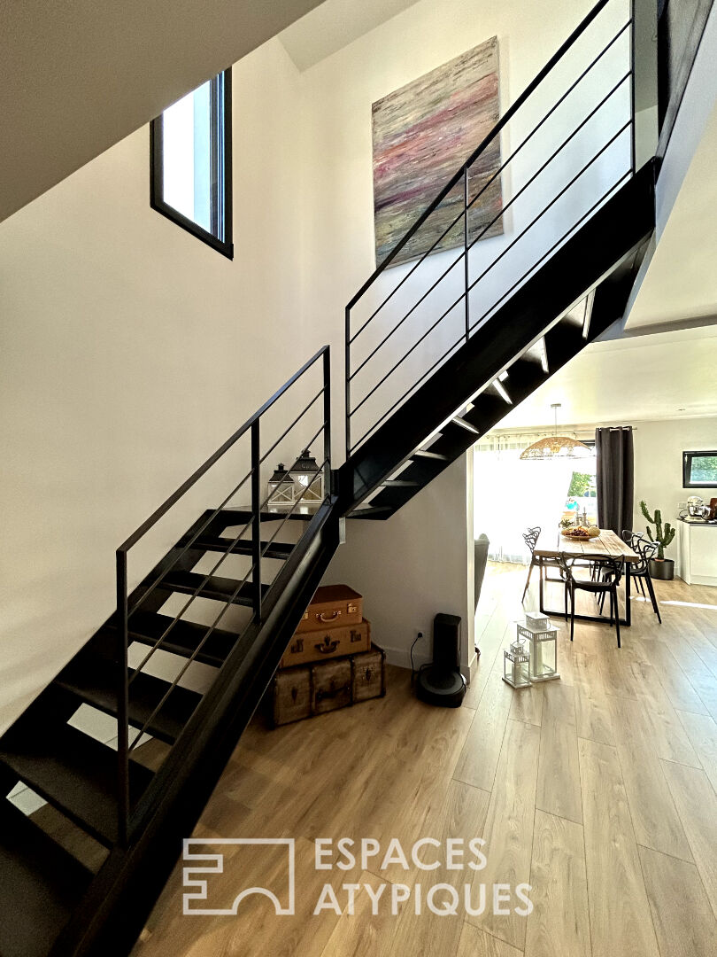 Lumineuse maison contemporaine
