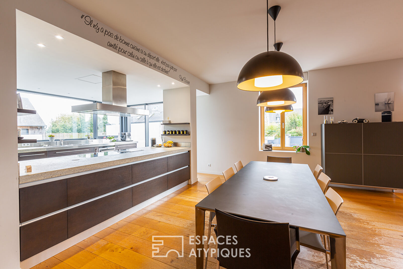 Elegant mansion with contemporary design, beautiful features.