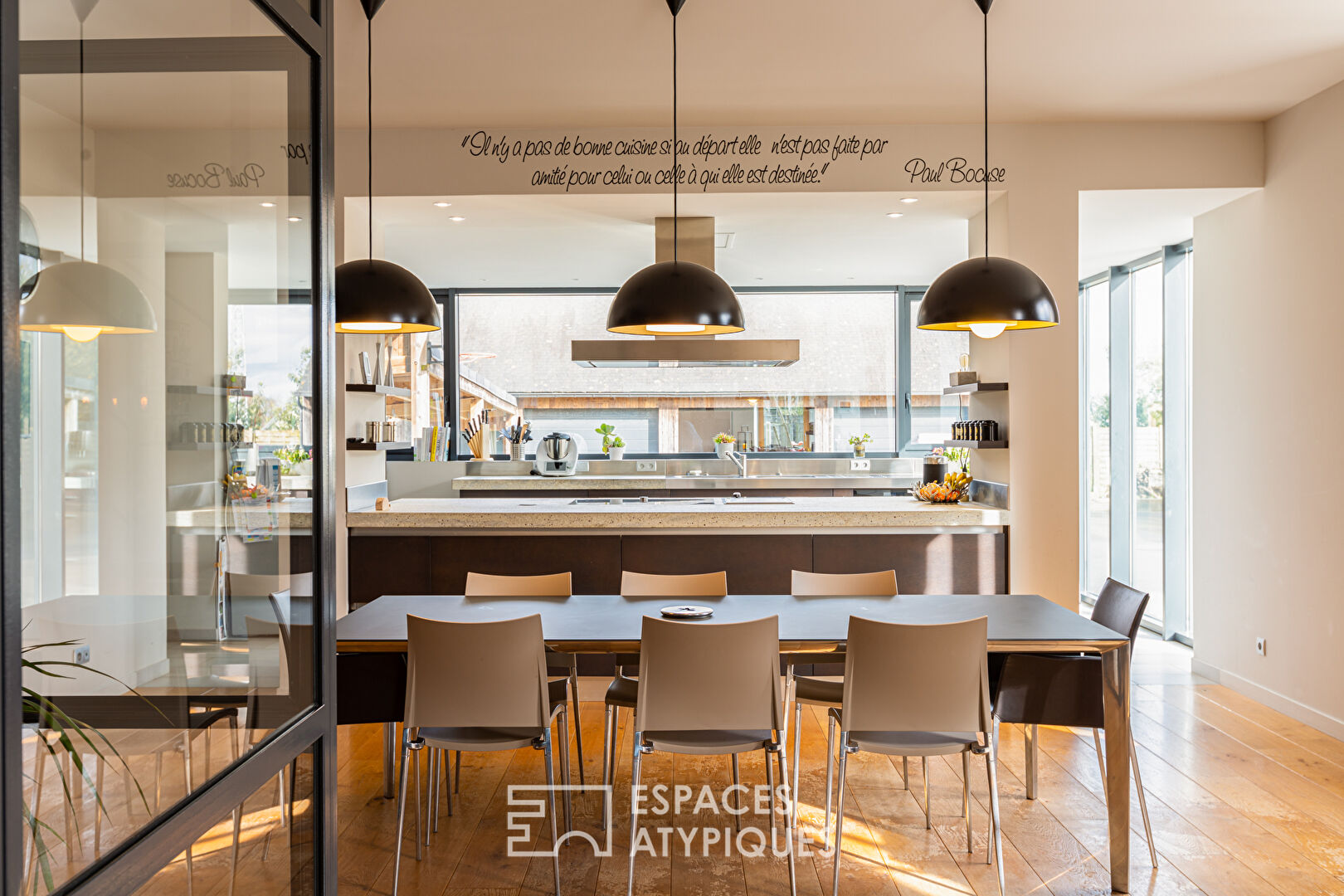 Elegant mansion with contemporary design, beautiful features.