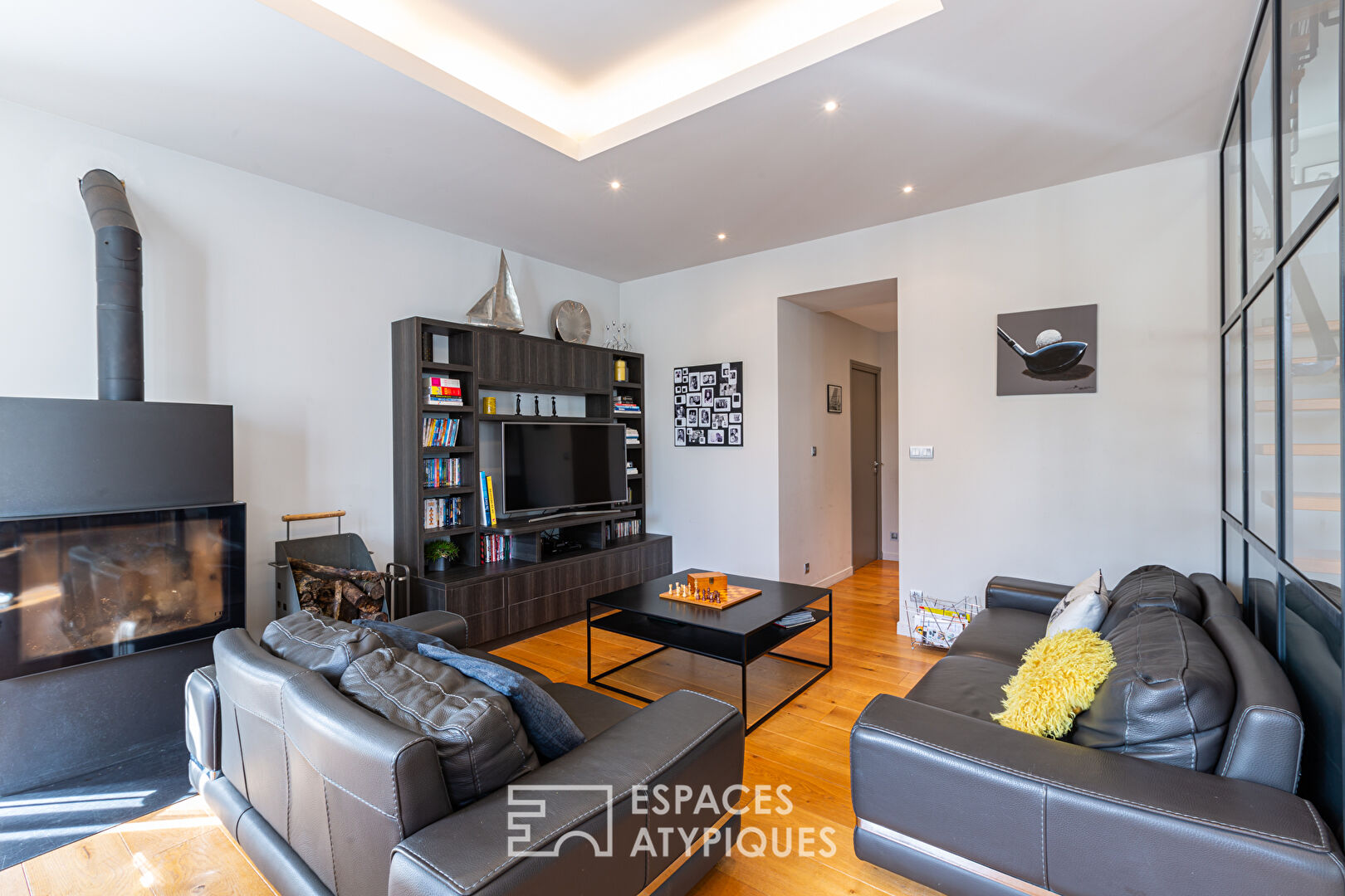 Elegant mansion with contemporary design, beautiful features.