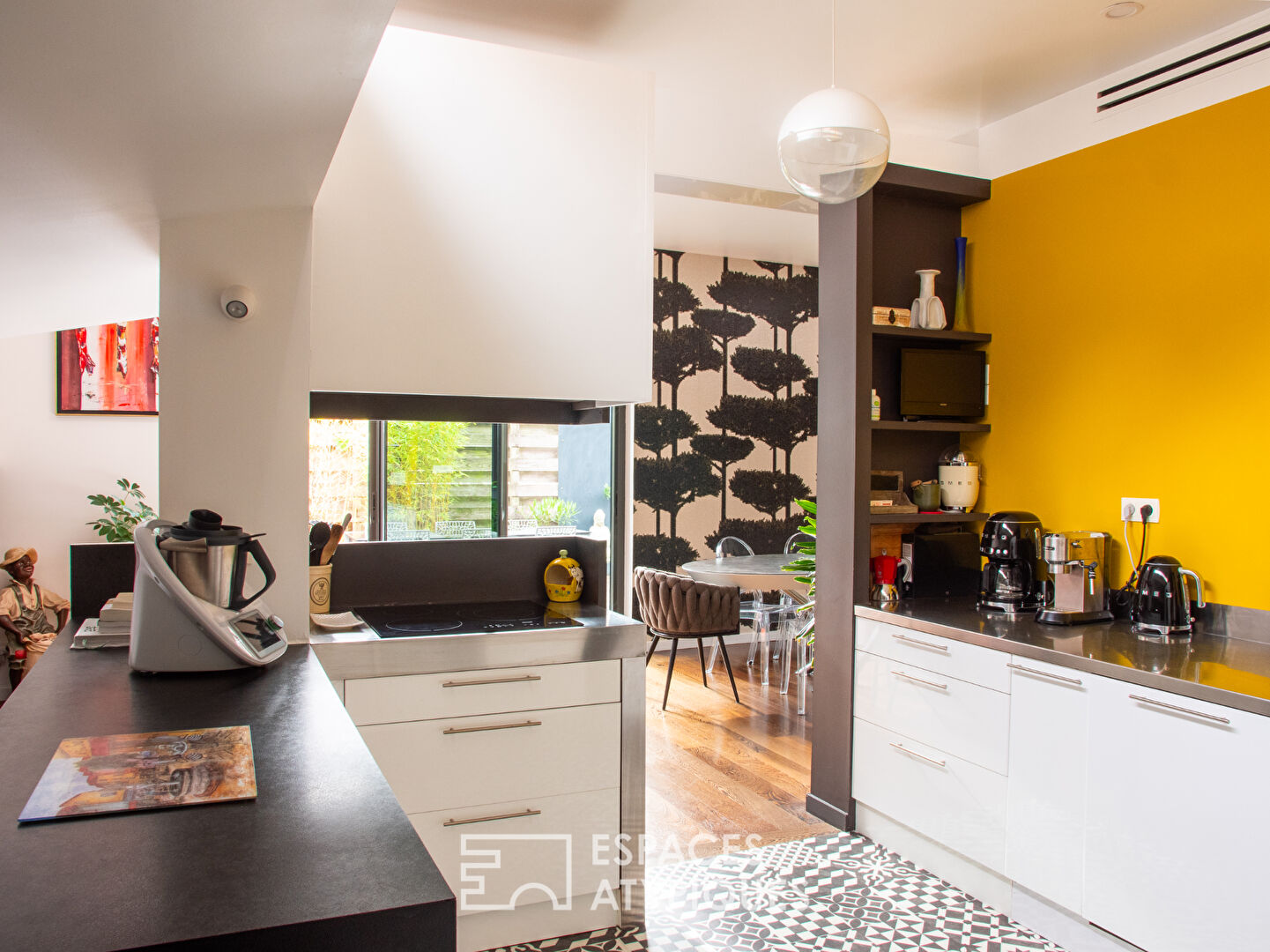 Élégant loft d’architecte et sa terrasse en centre-ville de Dinan