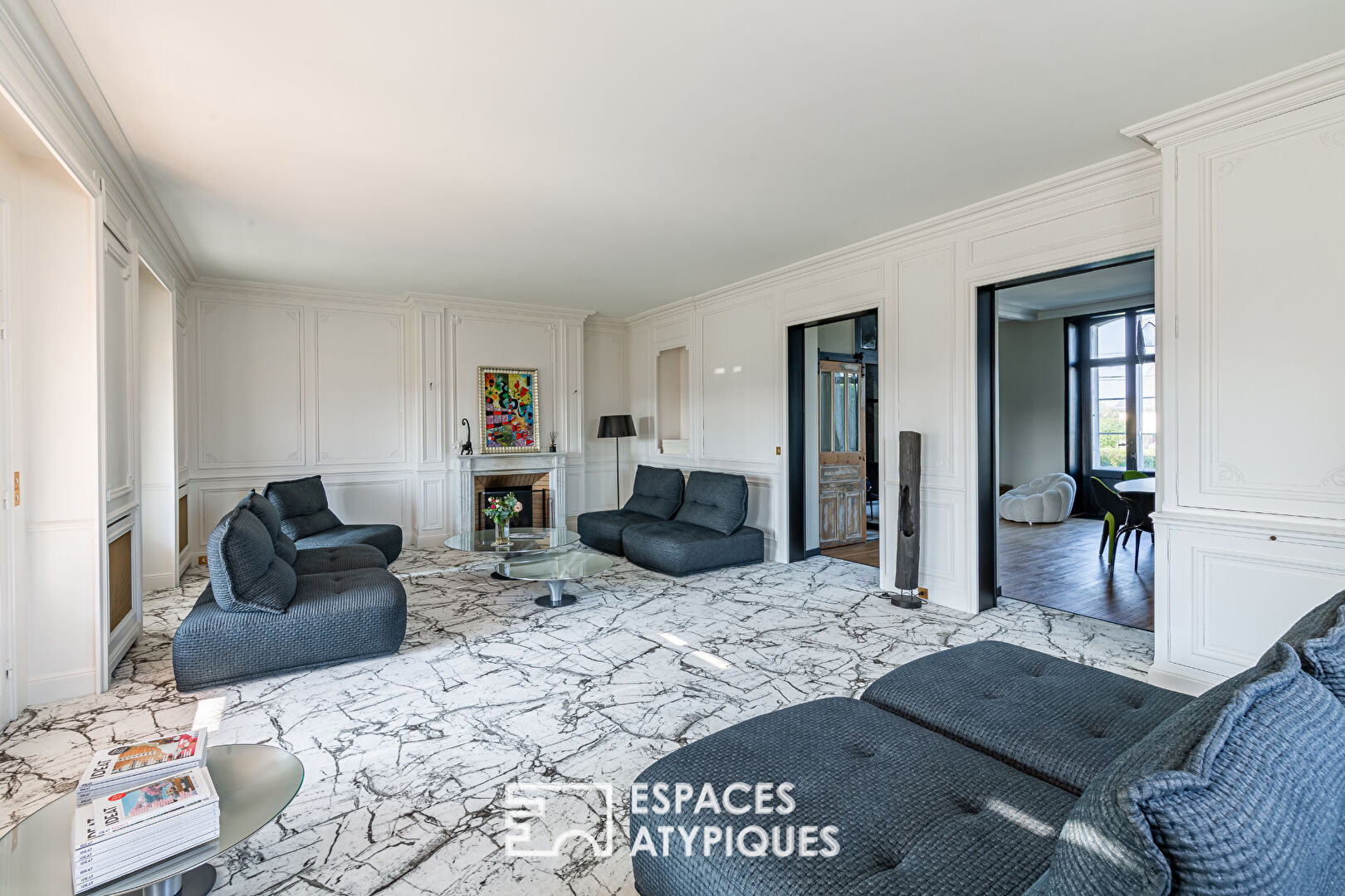 Demeure de prestige, rénovation et décoration haut de gamme, jardin arboré