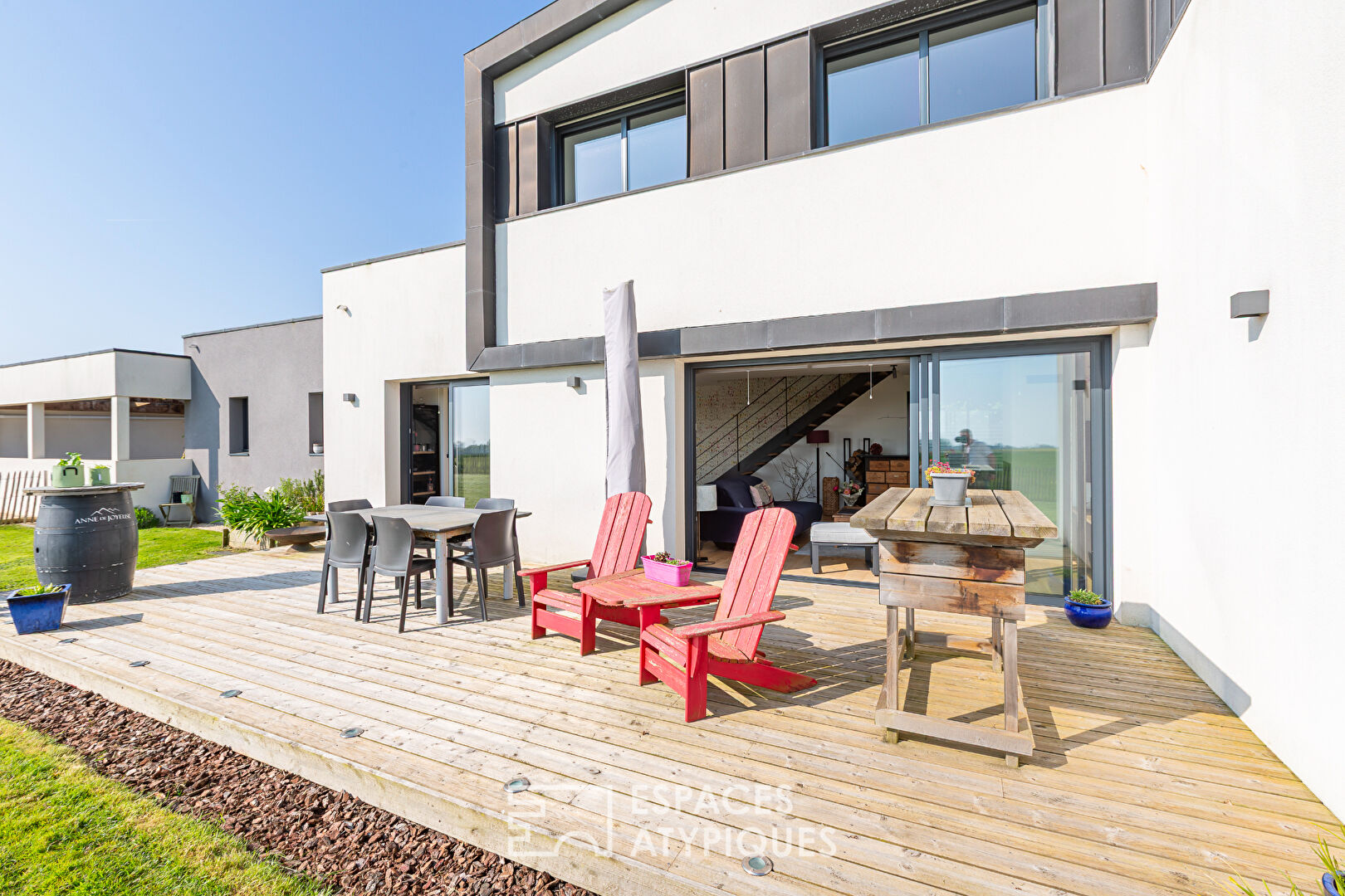 Maison contemporaine vue mer PLERIN