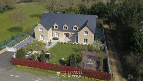 Propriété d’exception avec piscine et parc paysagé entre Lanvollon et Saint-Quay-Portrieux