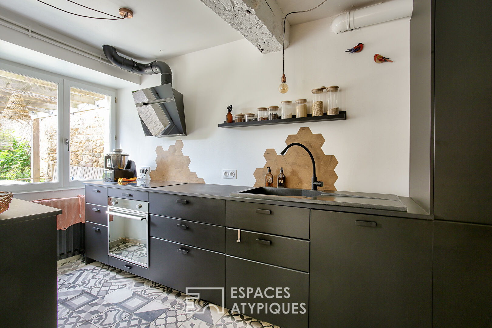 Propriété de charme avec deux maisons et jardin – Dinan centre à pied