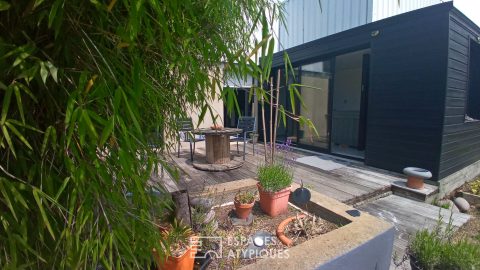 Esprit loft de Plain pied en zone artisanale + atelier