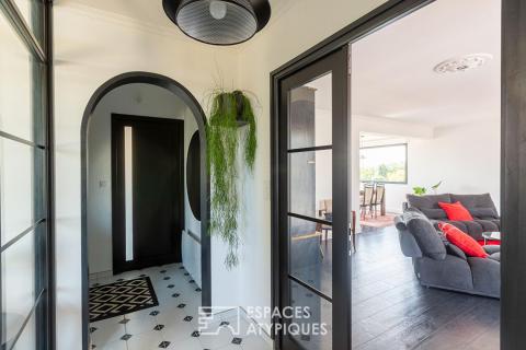 Maison rénovée avec vue sur la baie