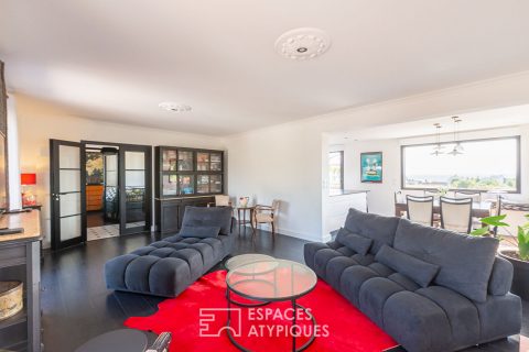 Maison rénovée avec vue sur la baie