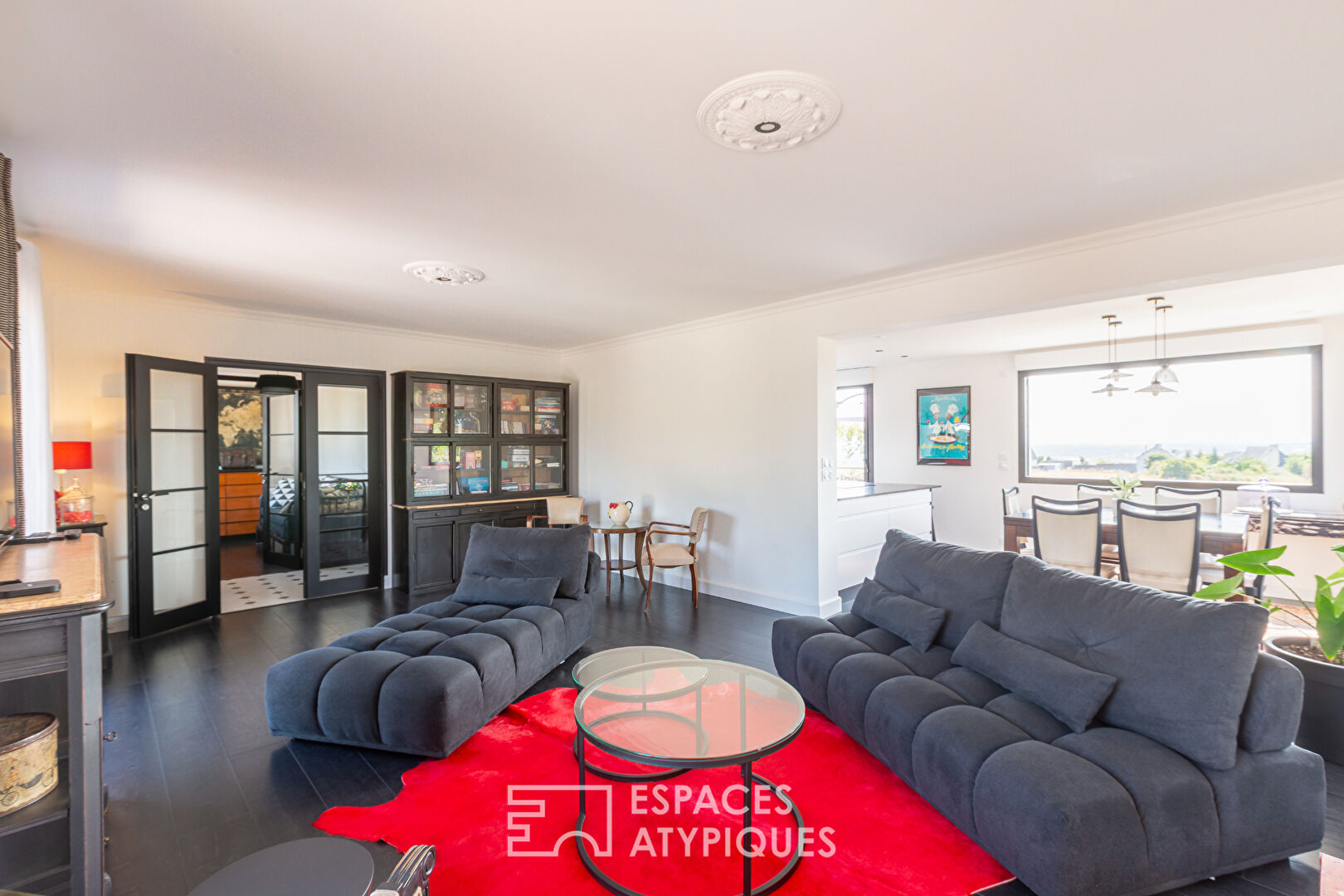 Maison rénovée avec vue sur la baie