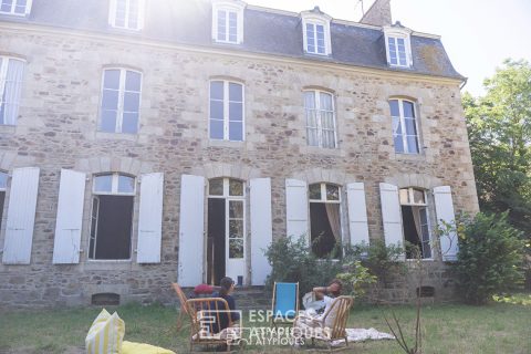 Majestic 18th century bourgeois residence in the heart of Lamballe