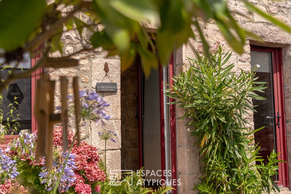 Maison de pêcheur typique rénovée et sa vue mer