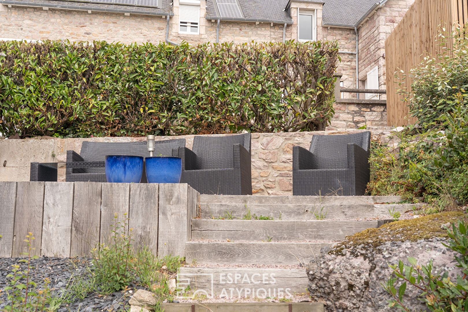 Maison de pêcheur typique rénovée et sa vue mer