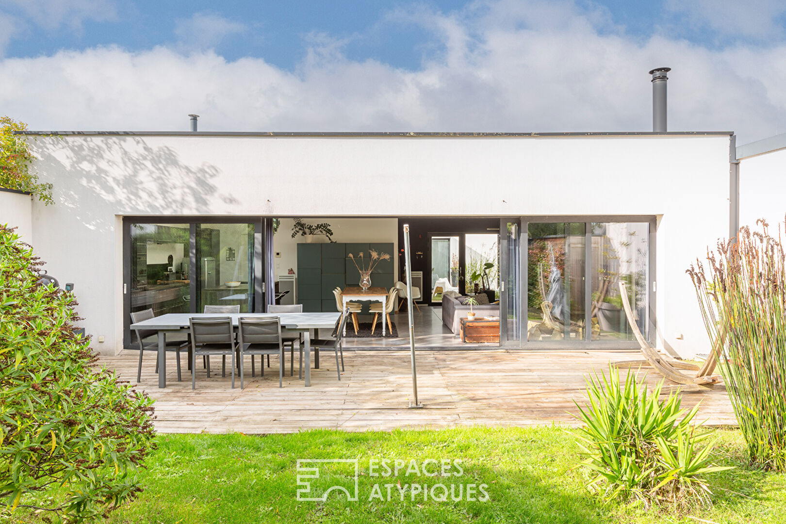 Maison d’architecte de plain-pied à Robien