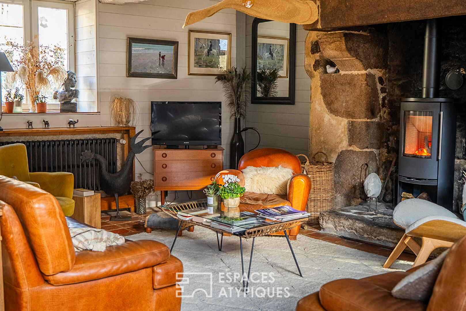 Maison de caractère rénovée près des bords de rance