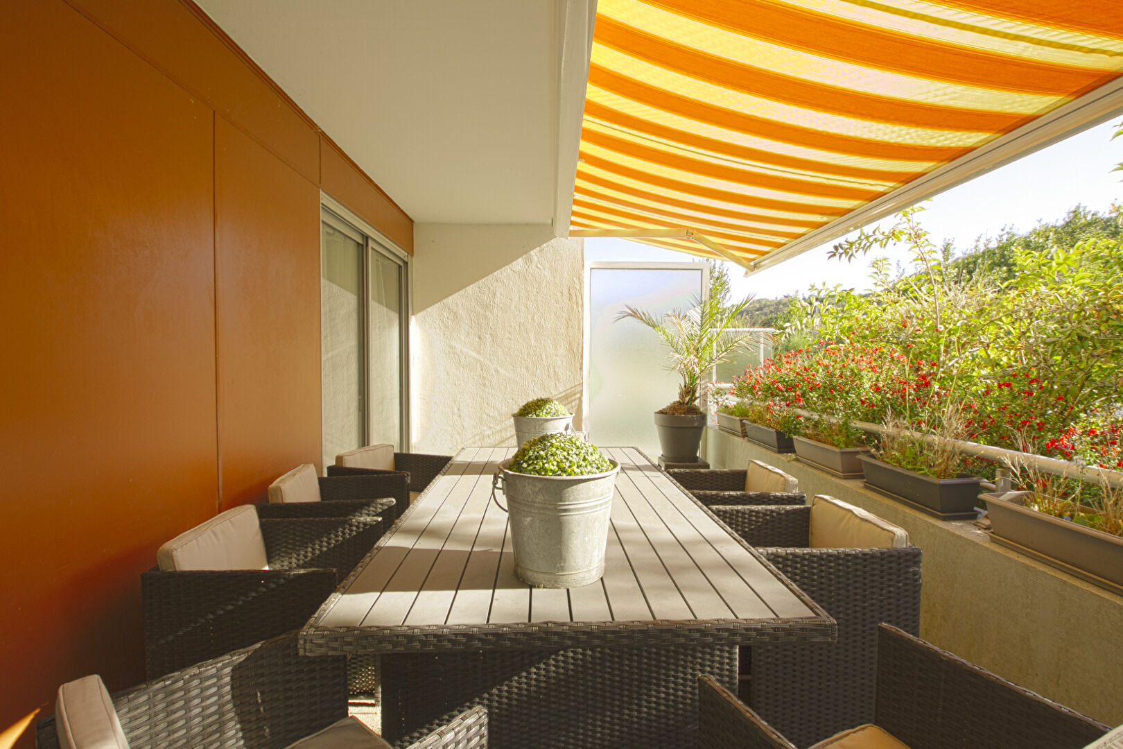 Appartement vue mer avec deux terrasses et double garage