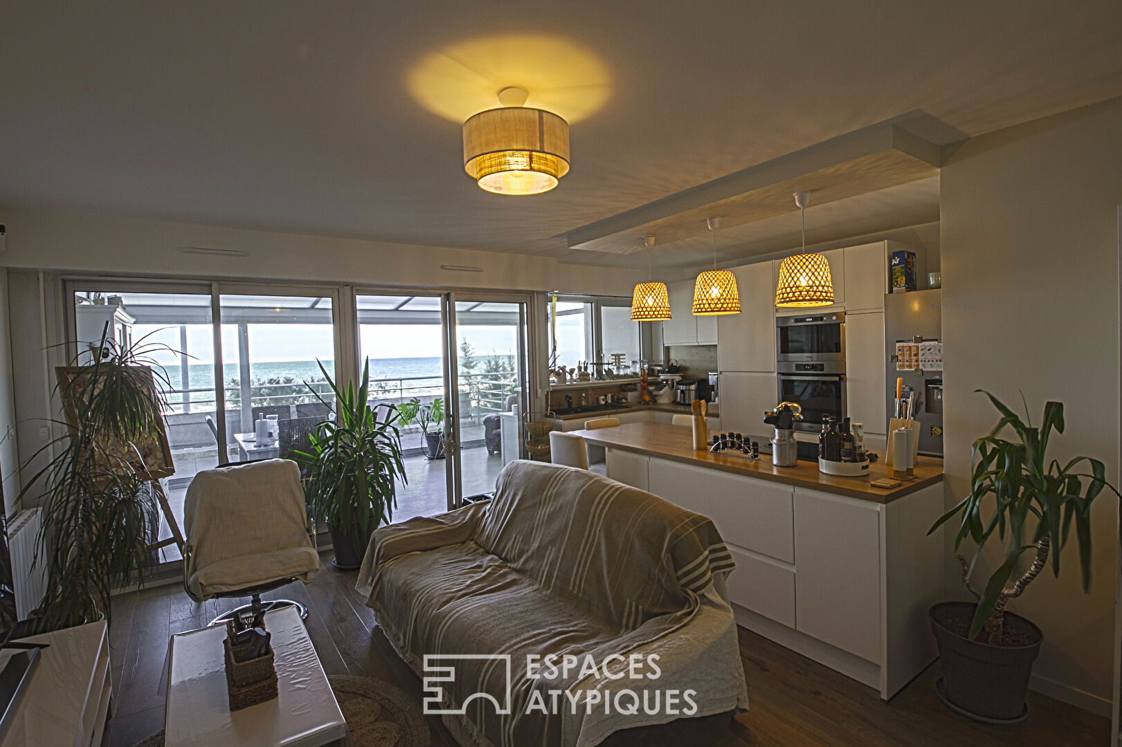 Appartement vue mer – 2 terrasses et double garage