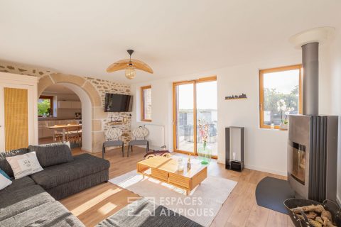 Esprit contemporain au coeur de cette ancienne chapelle rénovée