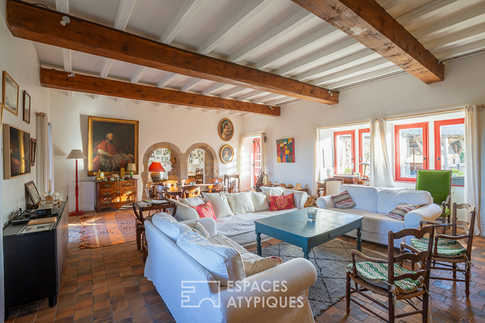 Manoir  du 17ème, 6 gîtes, vue mer, station balnéaire des Sables d&rsquo;Or