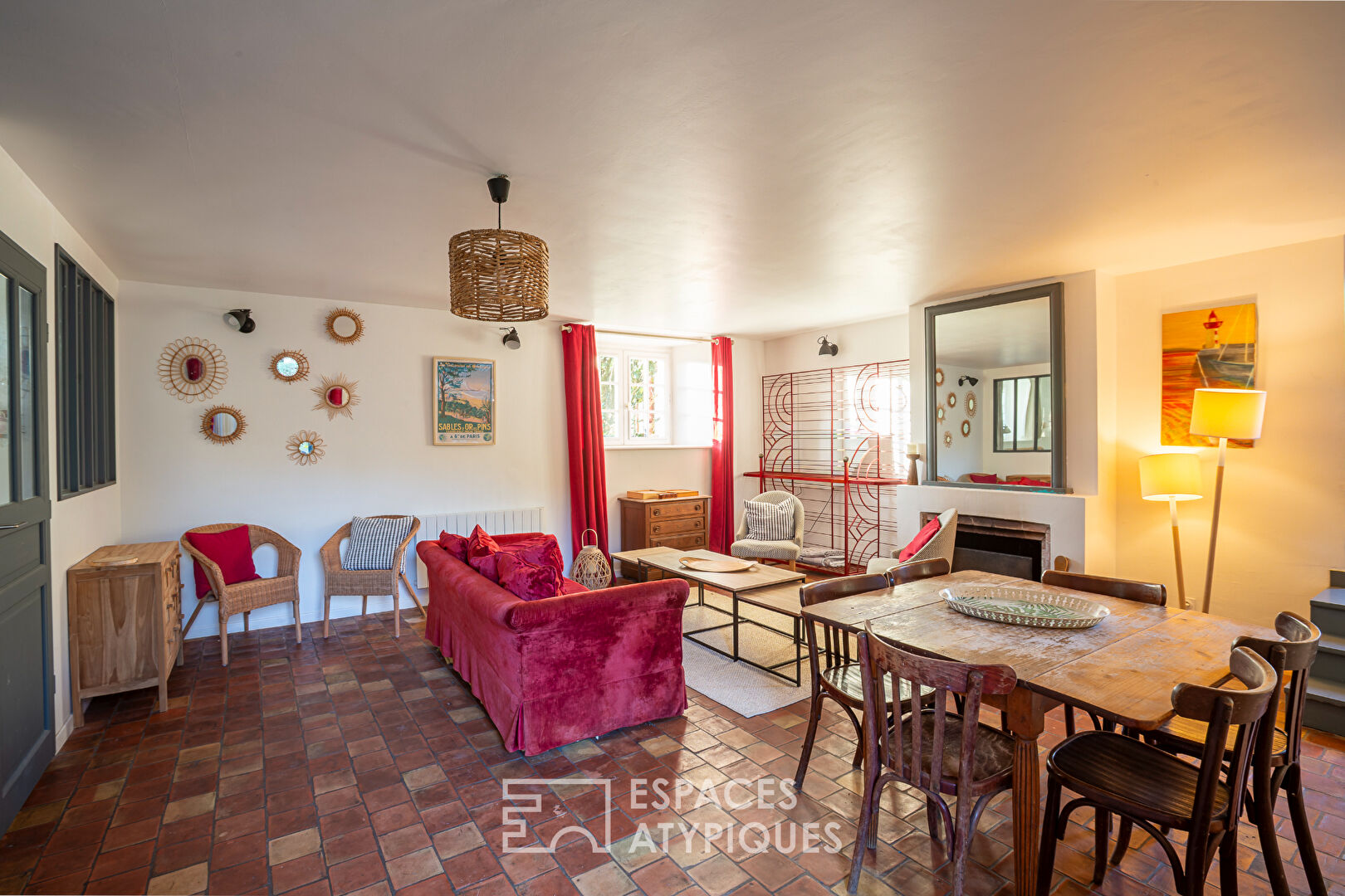 Manoir  du 17ème, 6 gîtes, vue mer, station balnéaire des Sables d&rsquo;Or