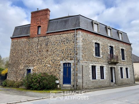 Maison familiale à Lanrelas , volumes généreux, jardin et potentiel modulable