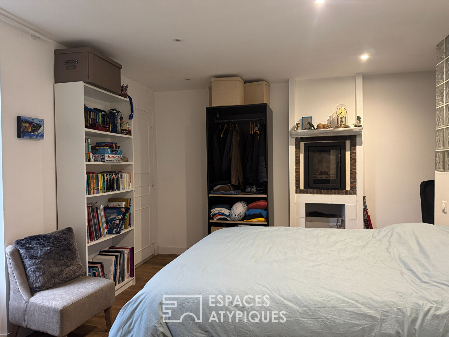 Maison de pêcheur  et son extension  vue mer à Pors Even