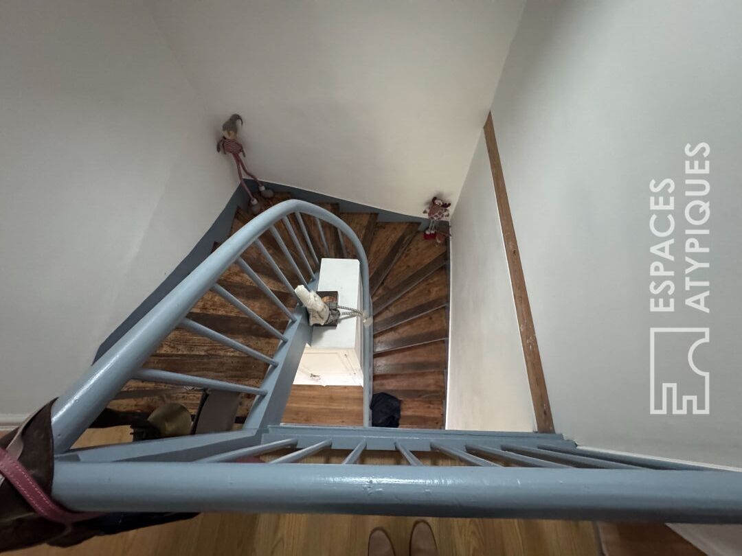 Maison de pêcheur  et son extension  vue mer à Pors Even