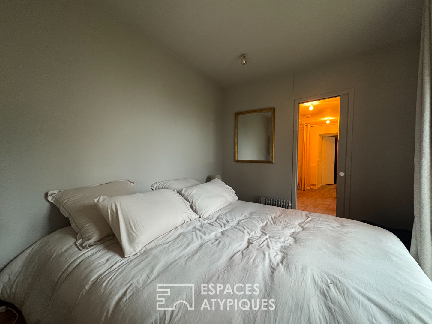 Maison de pêcheur  et son extension  vue mer à Pors Even