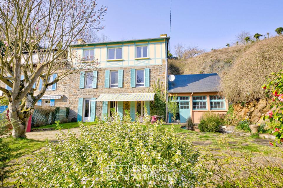 Maison centre ville avec atelier