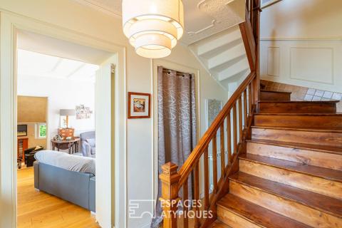 Belle maison d&rsquo;époque et sa piscine à Quessoy