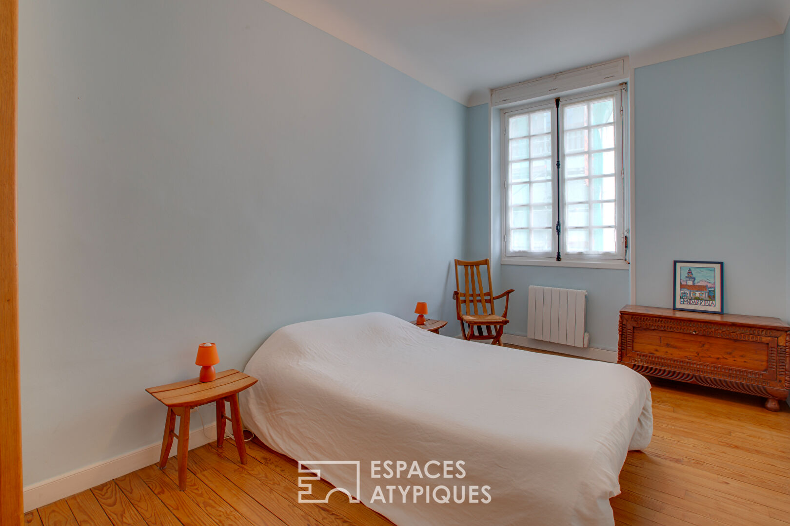 Appartement typique années 50 et sa vue sur le port