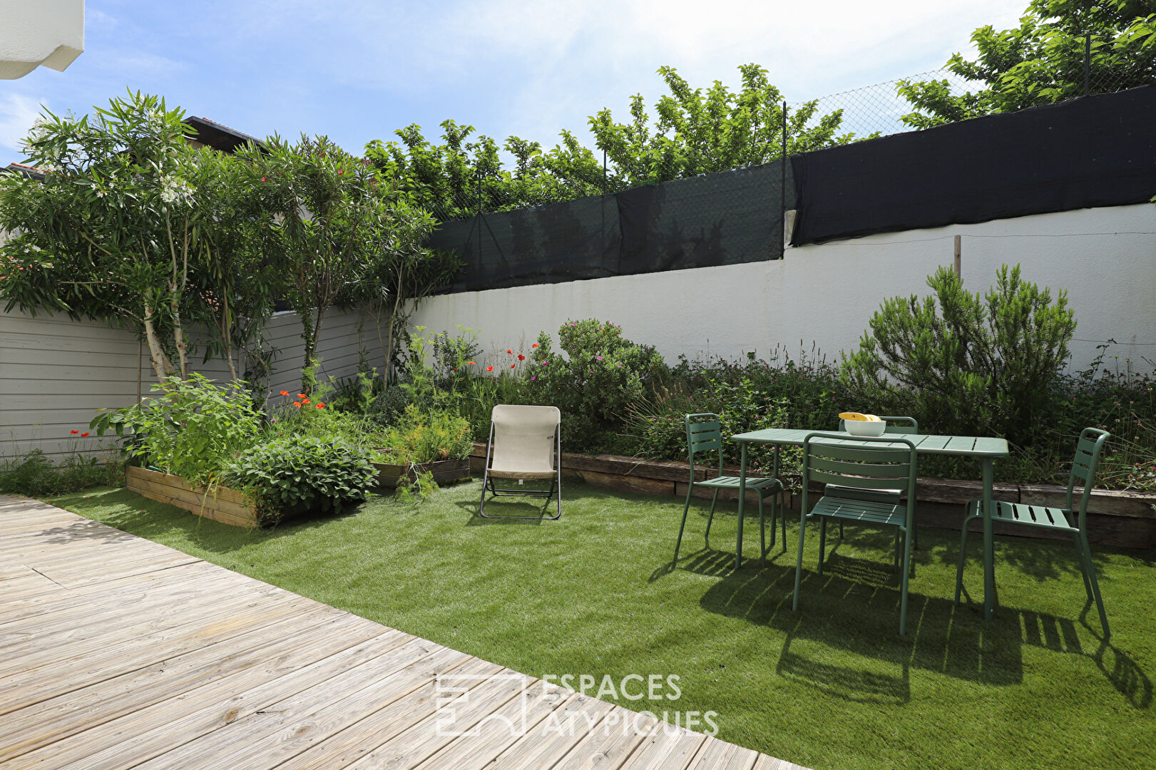 Appartement avec jardin, au coeur du quartier Saint-Charles à Biarritz