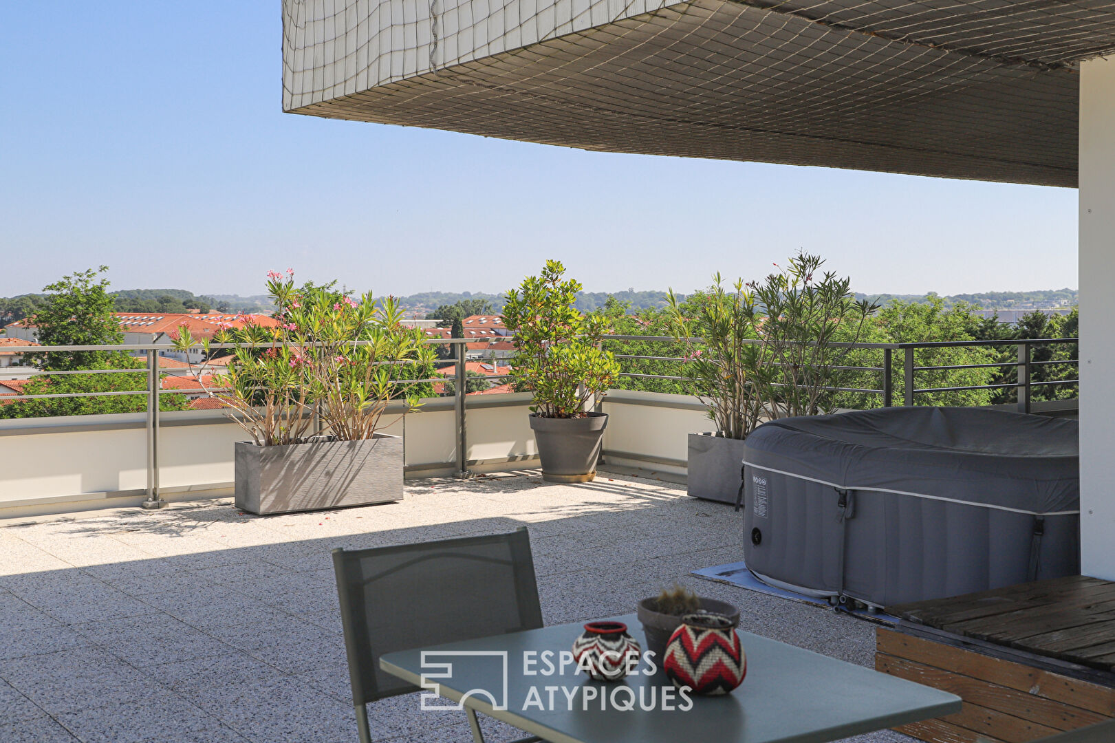 Rooftop d’exception à Anglet – Quartier Butte aux Cailles