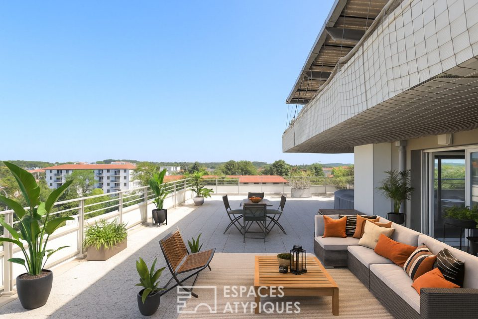 Rooftop d'exception à Anglet - Quartier Butte aux Cailles