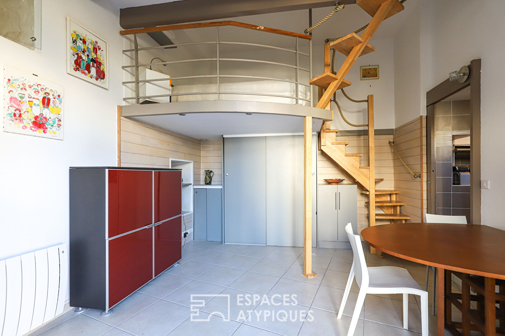 Vue mer et cachet authentique pour cet appartement atypique à Biarritz