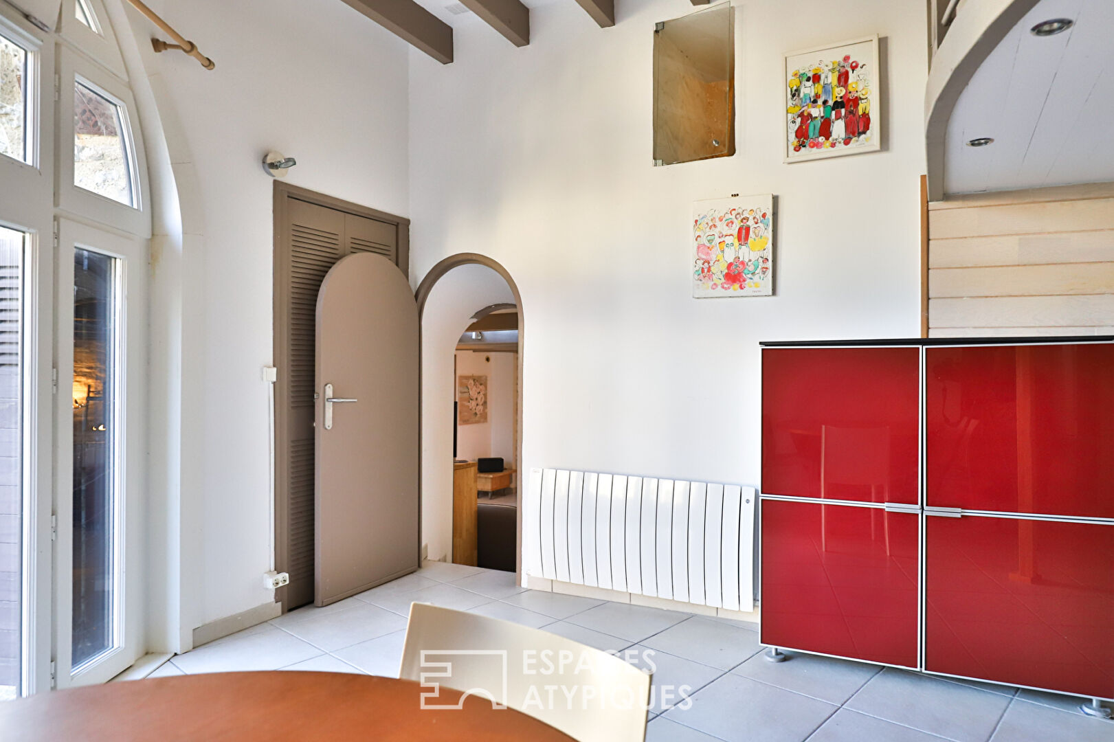 Vue mer et cachet authentique pour cet appartement atypique à Biarritz