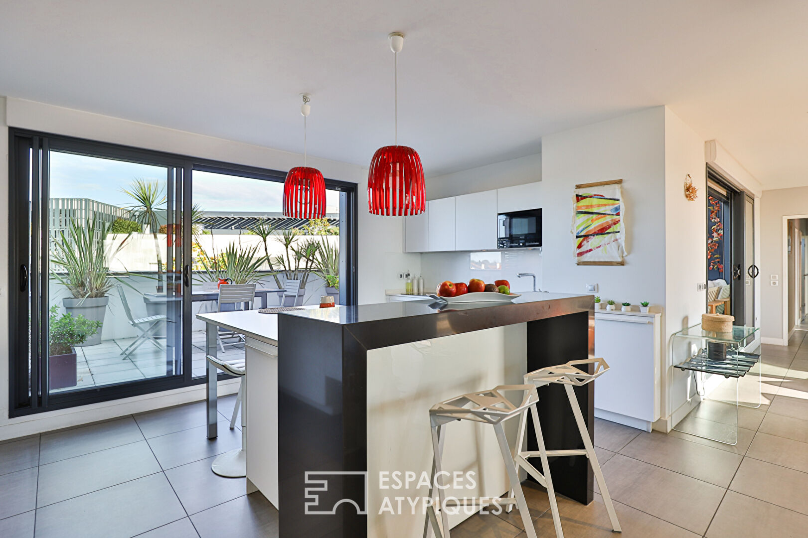 Penthouse apartment in the Arenas district with 360° terrace